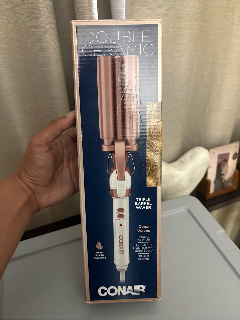 Conair Rose Gold Triple Barrel Waver - Deep Waves